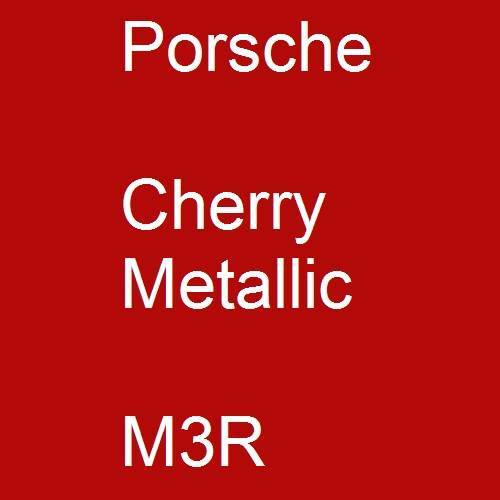 Porsche, Cherry Metallic, M3R.